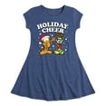 thumbnail image 1 of Garfield - Feliz Navi Dog - Toddler And Youth Girls Fit And Flare Dress, 1 of 1