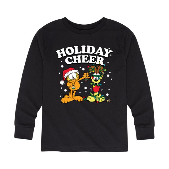 Garfield - Feliz Navi Dog - Toddler And Youth Long Sleeve Graphic T-Shirt