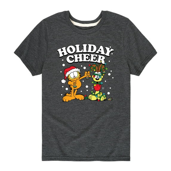 Garfield - Feliz Navi Dog - Toddler And Youth Short Sleeve Graphic T-Shirt
