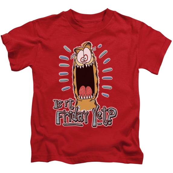 Garfield - Friday - Juvenile Short Sleeve Shirt - 7