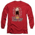 thumbnail image 1 of Garfield Friday Long Sleeve Adult 18/1 T-Shirt Red, 1 of 1