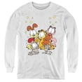 thumbnail image 1 of Garfield Friends Are Best Youth Long Sleeve T-Shirt White, 1 of 1