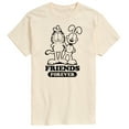 thumbnail image 1 of Garfield - Friends Forever Garfield and Odie - Men's Short Sleeve Graphic T-Shirt, 1 of 5
