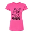 thumbnail image 1 of Garfield - Friends Forever - Juniors Fitted Graphic T-Shirt, 1 of 5