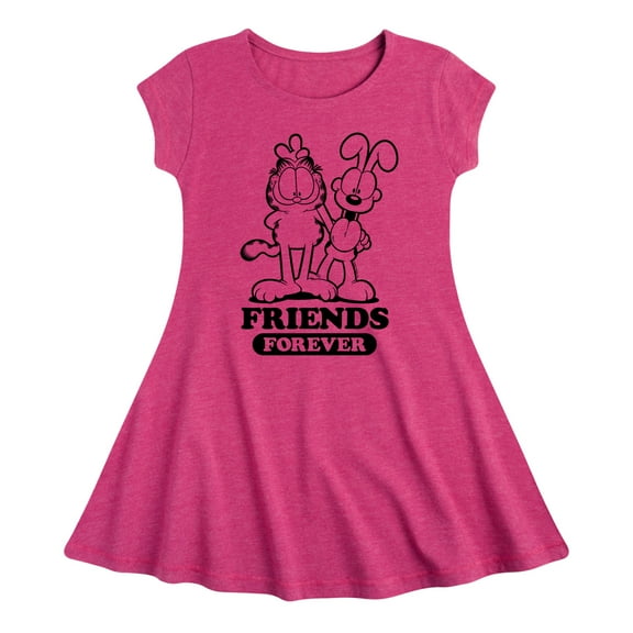 Garfield - Friends Forever - Toddler & Youth Girls Fit & Flare Dress