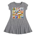 thumbnail image 1 of Garfield - Friends - Toddler And Youth Girls Fit And Flare Dress, 1 of 1