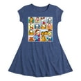 thumbnail image 1 of Garfield - Friends - Toddler And Youth Girls Fit And Flare Dress, 1 of 1