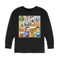 thumbnail image 1 of Garfield - Friends - Toddler And Youth Long Sleeve Graphic T-Shirt, 1 of 5