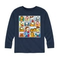 thumbnail image 1 of Garfield - Friends - Toddler And Youth Long Sleeve Graphic T-Shirt, 1 of 5