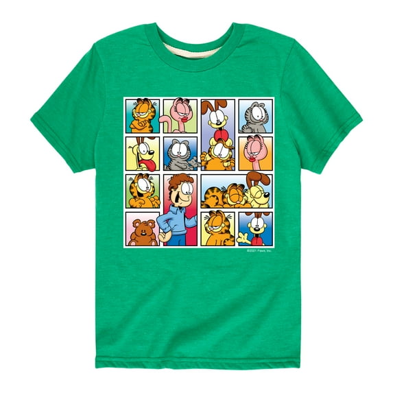 Garfield - Friends - Toddler And Youth Short Sleeve Graphic T-Shirt