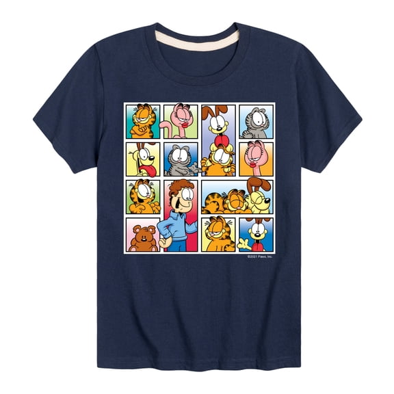 Garfield - Friends - Toddler And Youth Short Sleeve Graphic T-Shirt