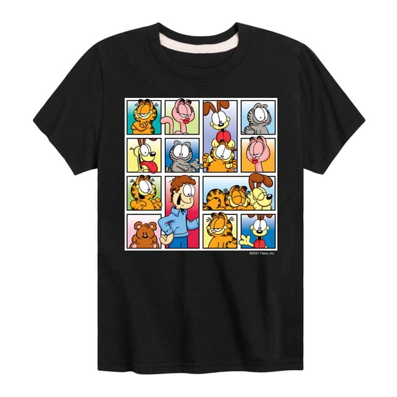 Garfield - Friends - Toddler And Youth Short Sleeve Graphic T-Shirt