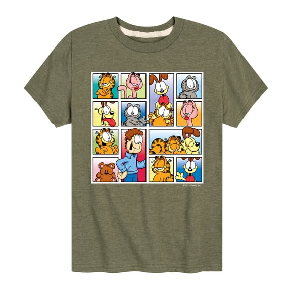 Garfield - Friends - Toddler And Youth Short Sleeve Graphic T-Shirt