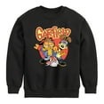 thumbnail image 1 of Garfield - Garf And Odie Logo - Toddler & Youth Crewneck Fleece Sweatshirt, 1 of 5