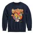 thumbnail image 1 of Garfield - Garf And Odie Logo - Toddler & Youth Crewneck Fleece Sweatshirt, 1 of 5
