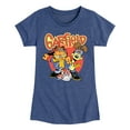 thumbnail image 1 of Garfield - Garf And Odie Logo - Toddler & Youth Girls Short Sleeve Graphic T-Shirt, 1 of 5
