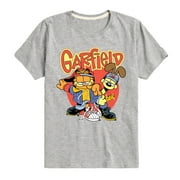 GARFIELD - Garf And Odie Logo - Toddler & Youth Short Sleeve Graphic T-Shirt