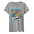 thumbnail image 1 of Garfield - Garf Graffiti - Ladies Short Sleeve Graphic T-Shirt, 1 of 5