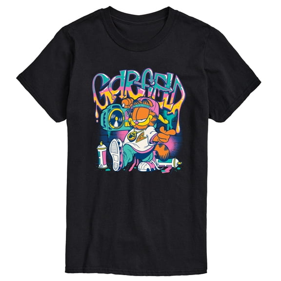 Garfield - Garf Graffiti Men's Short Sleeve Graphic T-Shirt