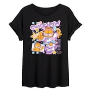 Garfield - Garf Kawaii Y2K - Womens Oversized Graphic T-Shirt