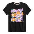 thumbnail image 1 of Garfield - Garf Kawaii Y2K - Youth And Toddler Short Sleeve Graphic T-Shirt, 1 of 5