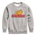 thumbnail image 1 of Garfield - Garf Laying - Toddler & Youth Crewneck Fleece Sweatshirt, 1 of 5