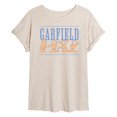 thumbnail image 1 of Garfield - Garf Lineup - Juniors Oversized Graphic T-Shirt, 1 of 4