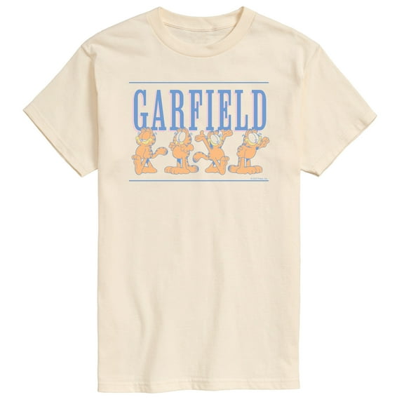 Garfield - Garf Lineup - Men's Short Sleeve Graphic T-Shirt