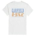 thumbnail image 1 of Garfield - Garf Lineup - Men's Short Sleeve Graphic T-Shirt, 1 of 4