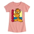 thumbnail image 1 of Garfield - Garf Pixel Square - Toddler & Youth Girls Short Sleeve Graphic T-Shirt, 1 of 5