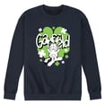 thumbnail image 1 of Garfield - Garf Shamrock - Men's Crew Fleece Sweatshirt, 1 of 4
