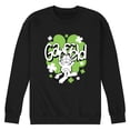 thumbnail image 1 of Garfield - Garf Shamrock - Men's Crew Fleece Sweatshirt, 1 of 4