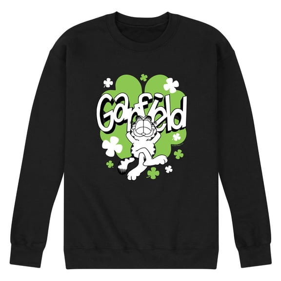 Garfield - Garf Shamrock - Men's Crew Fleece Sweatshirt
