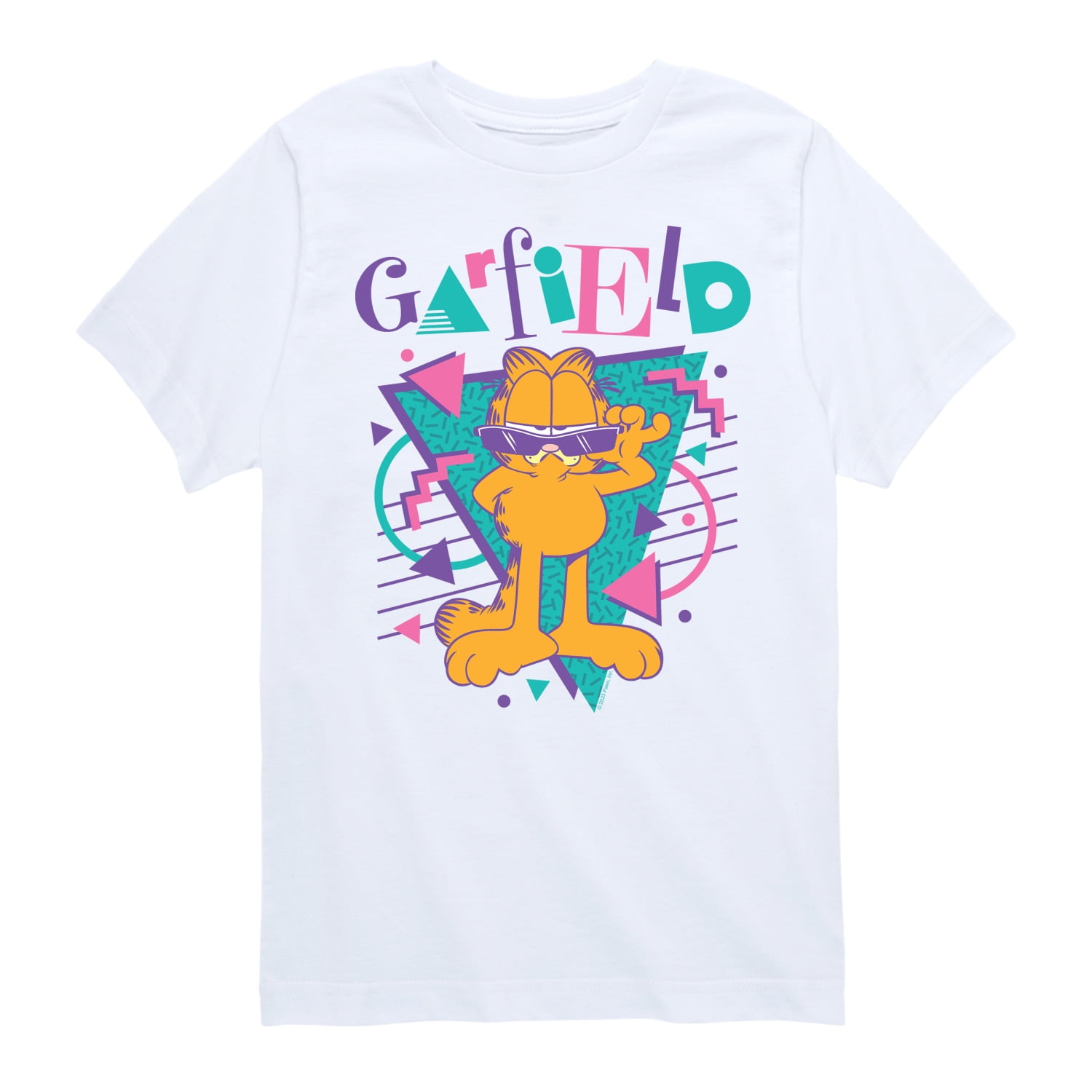 Garfield - Garfield 90S Logo - Toddler & Youth Short Sleeve 