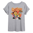 thumbnail image 1 of Garfield - Garfield And Odie Logo - Women's Oversized T-Shirt, 1 of 4