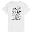 thumbnail image 1 of Garfield - Garfield And Odie  - Men's Short Sleeve Graphic T-Shirt, 1 of 5