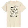 thumbnail image 1 of Garfield - Garfield And Odie  - Men's Short Sleeve Graphic T-Shirt, 1 of 5
