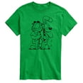 thumbnail image 1 of Garfield - Garfield And Odie  - Men's Short Sleeve Graphic T-Shirt, 1 of 5