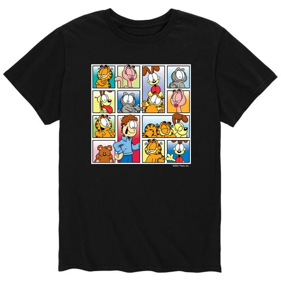 Garfield - Garfield Animations - Men's Short Sleeve Graphic T-Shirt