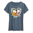 thumbnail image 1 of Garfield - Garfield Arlene Heart - Women's Short Sleeve Graphic T-Shirt, 1 of 5