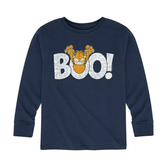 Garfield - Garfield Boo - Toddler And Youth Long Sleeve Graphic T-Shirt