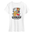 thumbnail image 1 of Garfield - Garfield Cancer Astrology - Womens Short Sleeve Graphic T-Shirt, 1 of 4
