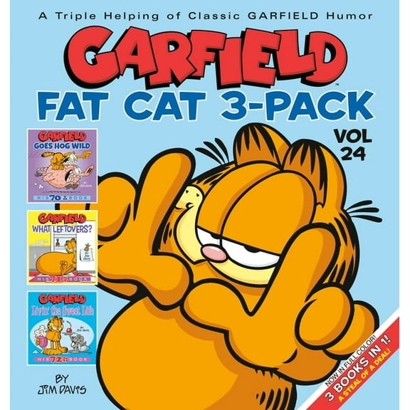 Garfield Garfield Fat Cat 3-Pack #24, (Paperback)