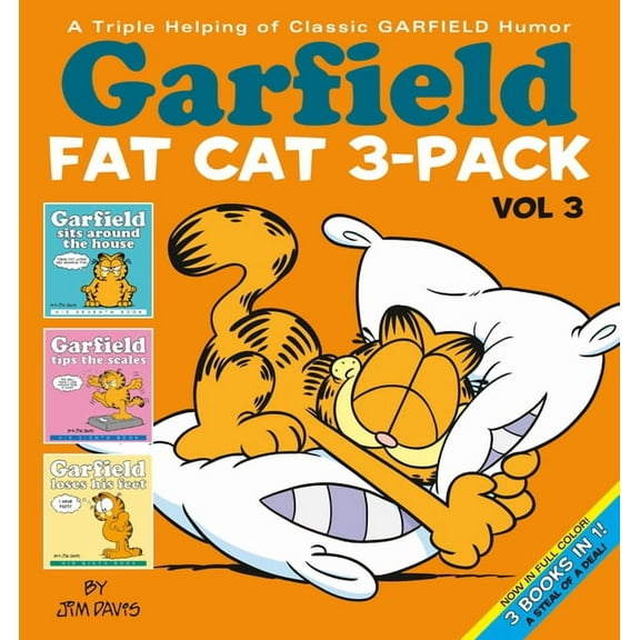 Garfield Garfield Fat Cat 3-Pack #3: A Triple Helping of Classic Garfield Humor Vol 3, (Paperback)