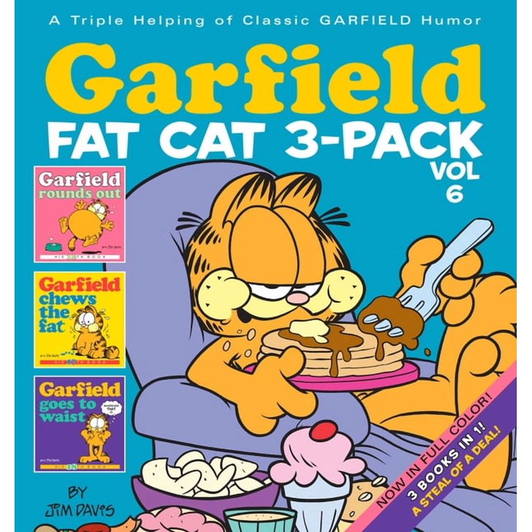 Lot De 6 Tampons Encreurs Garfield Avec Grosse Boule à Neige - Figurines - Occasion