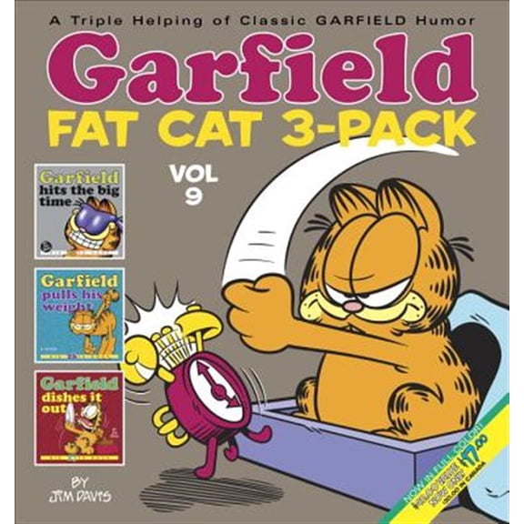 Garfield Garfield Fat-Cat 3-Pack #9, (Paperback)
