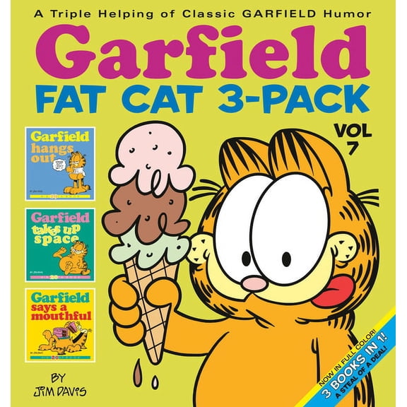 Garfield Garfield Fat-Cat 3-Pack, Volume 7, (Paperback)