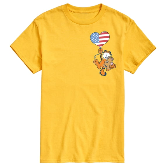 Garfield - Garfield Flag - Men's Short Sleeve Graphic T-Shirt