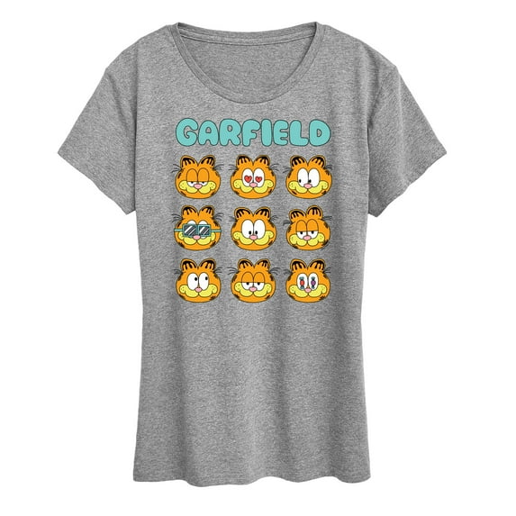 Garfield - Garfield Grid - Women's Short Sleeve Graphic T-Shirt