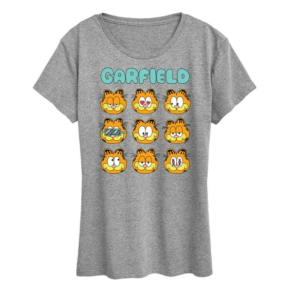Garfield - Garfield Grid - Women's Short Sleeve Graphic T-Shirt